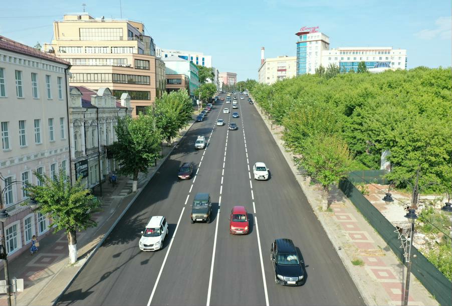 В Курске завершается ремонт улицы Дзержинского